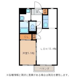 ブルーカタンの物件間取画像